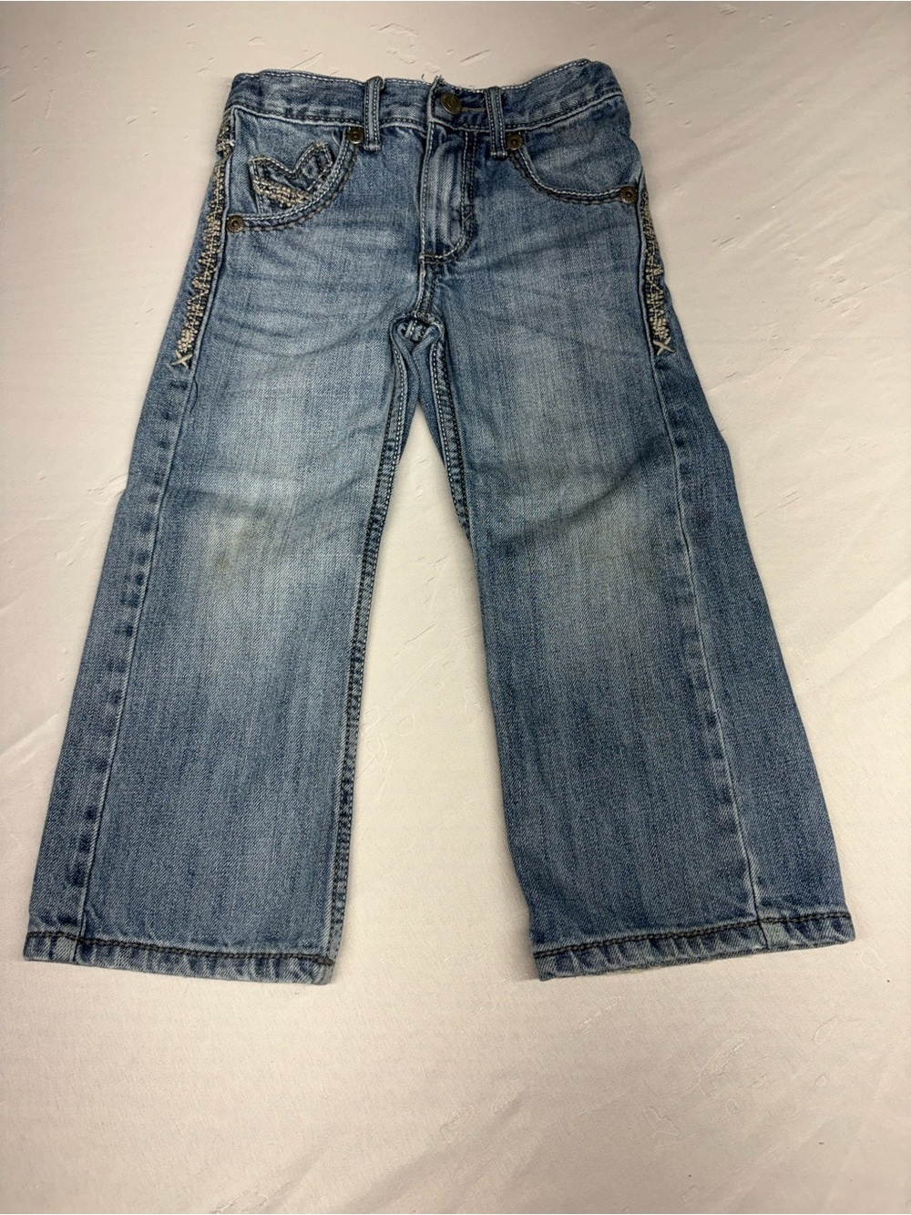 Wrangler 20X Retro - Jeans - Boys - Size 4 -Blue Denim Jeans Size - Picture 1 of 3